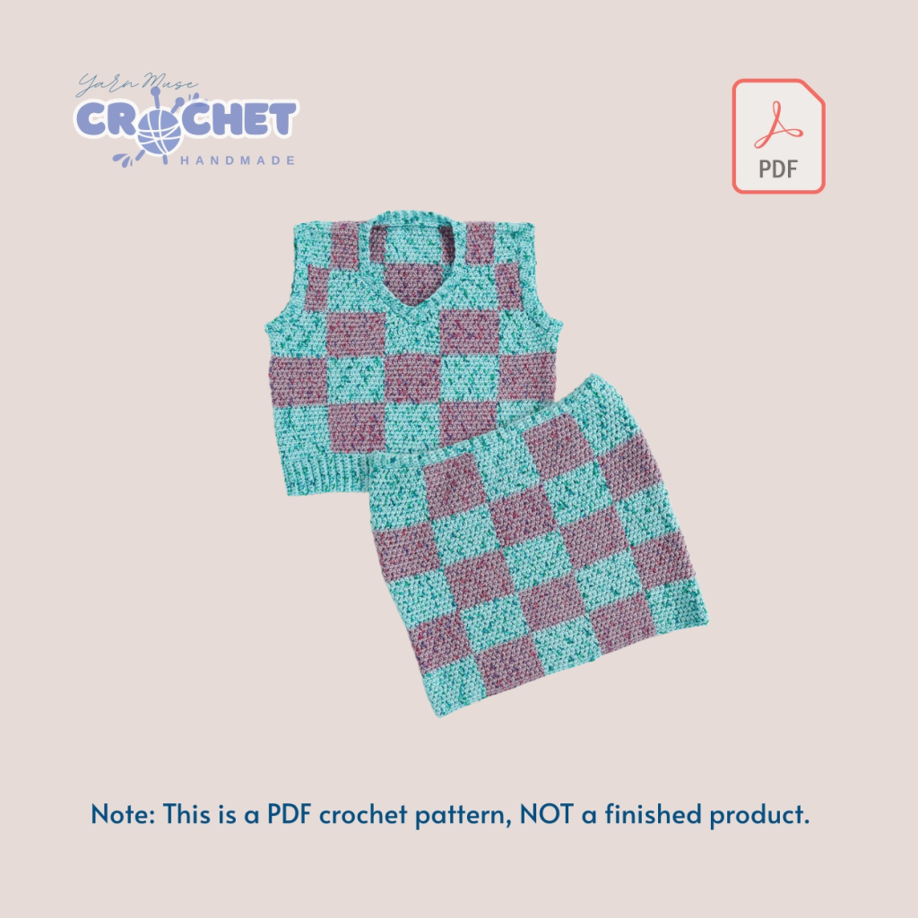 Simple Crochet Dresses and Overalls Pattern PDF