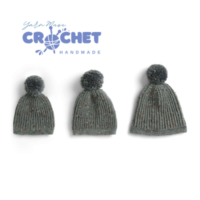 Soft Style Scarf Hat Sets Crochet PDF (2)