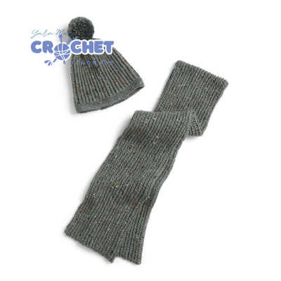 Soft Style Scarf Hat Sets Crochet PDF