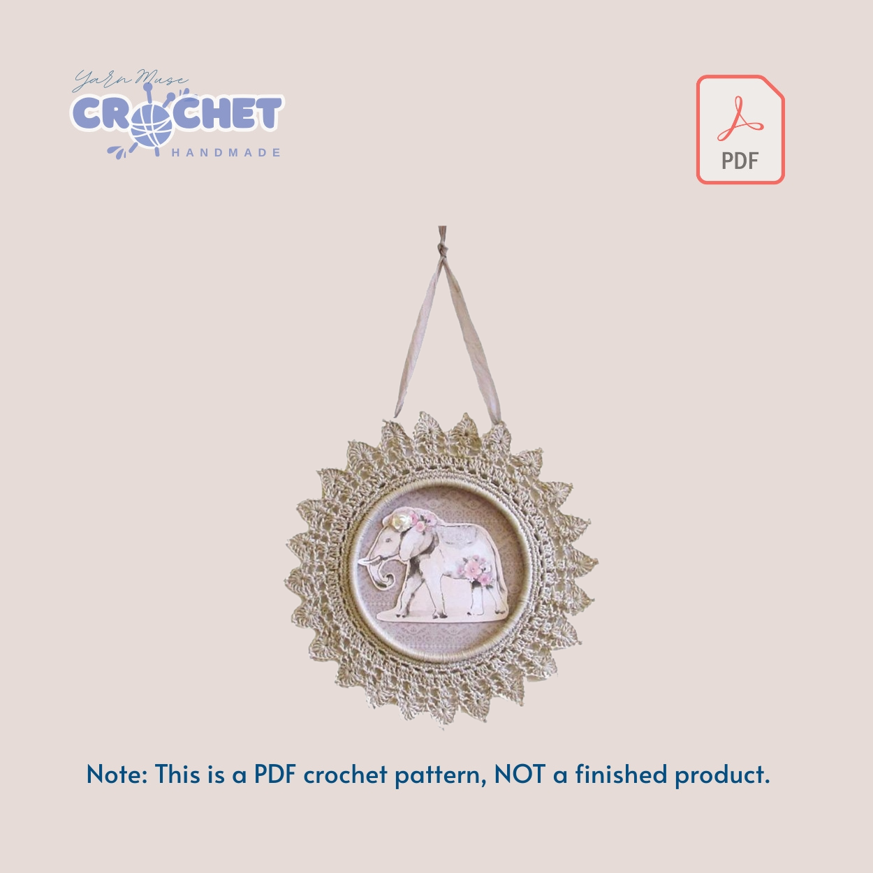 Stylish Home Decor Crochet Pattern PDF
