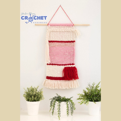 Textured Wall Hangings and Accessories Crochet PDF