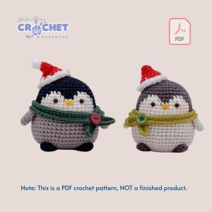 MQ-094-Pew the Baby Penguin Amigurumi Crochet Pattern PDF