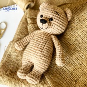 MQ-101-Beginner-Friendly Crochet Bear Simon PDF Pattern Tutorial