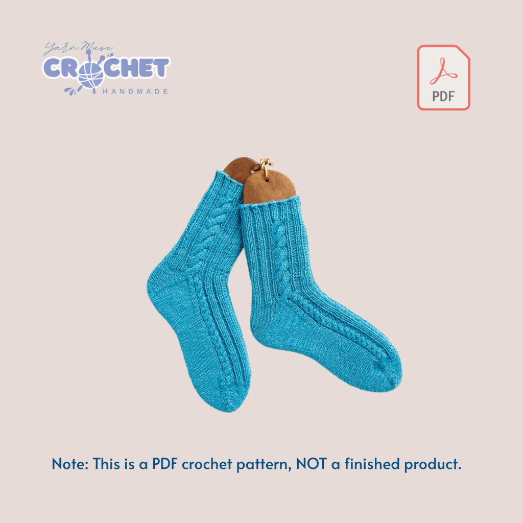 Warm Crochet Shoes Socks and Gloves Guide PDF
