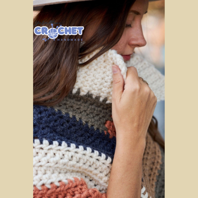Winter Shawls and Ponchos Crochet Tutorial PDF