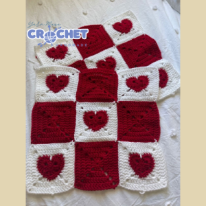 Valentine Crochet Square Pattern