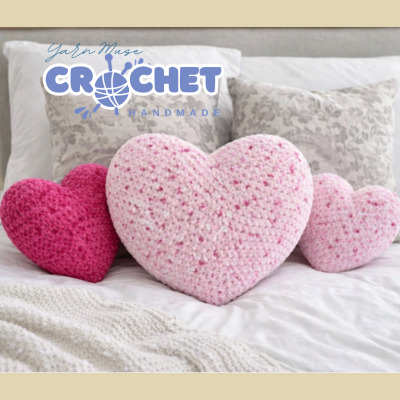 Valentine Love Crochet Pillow Pattern