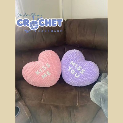 Valentine Love Crochet Pillow Pattern